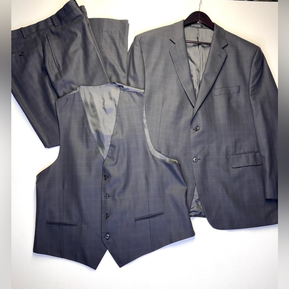 Calvin Klein Gray Suit Set